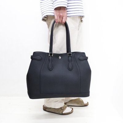 画像11: WILD SWANS（ワイルドスワンズ）Drucker（ドラッカー）トートバッグ"シュランケンカーフ"/Black（ブラック）・Navy（ネイビー）