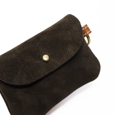 画像3: ARTS&CRAFTS(アーツアンドクラフツ)FLAP KEY&CARD CASE(フラップキー&カードケース)KUDU NAKED/Choco(チョコ)