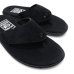 画像6: ISLAND SLIPPER（アイランドスリッパ）PBS201BHR (ブルハイドスエードレザーサンダル) "Suede" / Black×Black（ブラック×ブラック）