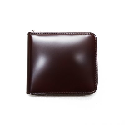 画像1: ARTS&CRAFTS（アーツアンドクラフツ）ROUND ZIP BILLFOLD WALLET（ラウンドジップビルフォールドウォレット）CORDOVAN ACC/Brown（ブラウン）