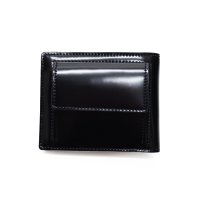 ARTS&CRAFTS（アーツアンドクラフツ）BILLFOLD WALLET W COIN PURSE（ビルフォールドウォレットコインパース）CORDOVAN ACC/Black（ブラック）