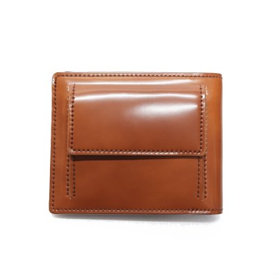 画像1: ARTS&CRAFTS（アーツアンドクラフツ）BILLFOLD WALLET W COIN PURSE（ビルフォールドウォレットコインパース）CORDOVAN ACC/Whisky（ウイスキー）