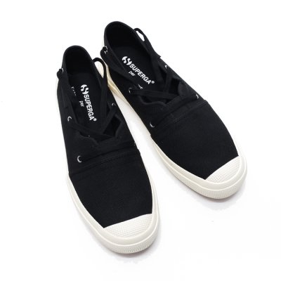 画像3: 『OUTLET』KAPTAIN SUNSHINE（スペルガ×キャプテンサンシャイン）Mariner Slip-on（マリナースリッポン）"Made by SUPERGA" / Black（ブラック）