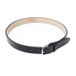 WILD SWANS（ワイルドスワンズ）COLYTON（コリトン）レザーベルト"フルグレインブライドル"/Black（ブラック）