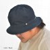 画像8: DECHO（デコー）STANDARD KOME HAT（スタンダードコメハット）COTTON LINEN DENIM/S.Indigo（S.インディゴ）