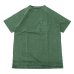 画像1: Good On（グッドオン）Short Sleeve Heavy Raglan Pocket Tee（ショートスリーブヘビーラグランポケットTシャツ）"Pigment Dye"/Dk.Green（ダークグリーン） (1)