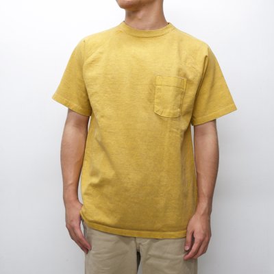 画像8: Good On（グッドオン）Short Sleeve Heavy Raglan Pocket Tee（ショートスリーブヘビーラグランポケットTシャツ）"Pigment Dye" / Navy（ネイビー）