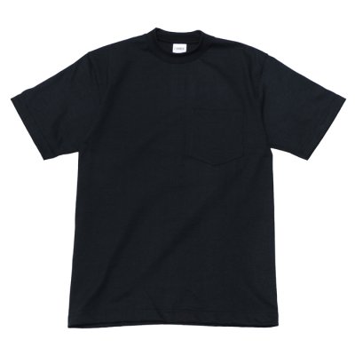 画像1: CAMBER（キャンバー）Max Weight Crew Neck Pocket Tee（マックスウエイトクルーネックポケット付Tシャツ）8oz/Black（ブラック）