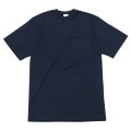 CAMBER（キャンバー）Max Weight Crew Neck Pocket Tee（マックスウエイトクルーネックポケット付Tシャツ）8oz/Navy（ネイビー）