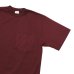 画像4: CAMBER（キャンバー）Max Weight Crew Neck Pocket Tee（マックスウエイトクルーネックポケット付Tシャツ）8oz/Burgundy（バーガンディ）