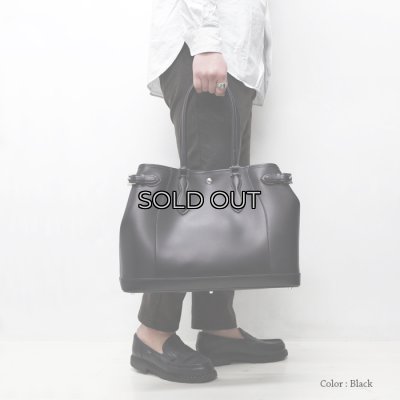 画像10: WILD SWANS（ワイルドスワンズ）Drucker（ドラッカー）トートバッグ"イングリッシュブライドル"/Burgundy（バーガンディ）