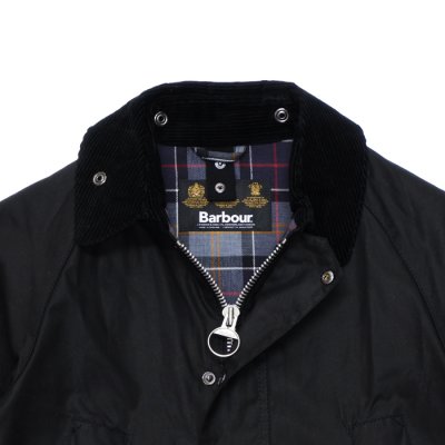 画像2: Barbour（バブァー）Bedale Jacket SL（スリムフィットビデイルジャケット）/Black（ブラック）