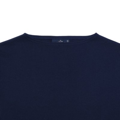 画像3: SAINT JAMES（セントジェームス）OUESSANT（ウエッソン）"SOLID" / MARINE（マリン）