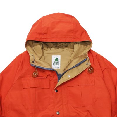 画像2: SIERRA DESIGNS（シエラデザイン）ORIGINAL MOUNTAIN PARKA（オリジナルマウンテンパーカー）”Made in USA"/Orange×V.Tan（オレンジ×ヴィンテージタン）