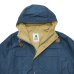 画像2: SIERRA DESIGNS（シエラデザイン）ORIGINAL MOUNTAIN PARKA（オリジナルマウンテンパーカー）"Made in USA"/Navy×V.Tan（ネイビー×ヴィンテージタン） (2)
