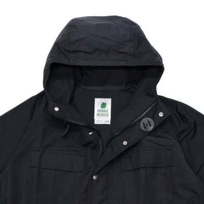 画像2: SIERRA DESIGNS（シエラデザイン）ORIGINAL MOUNTAIN PARKA（オリジナルマウンテンパーカー）"Made in USA"/Black×Black（ブラック×ブラック）