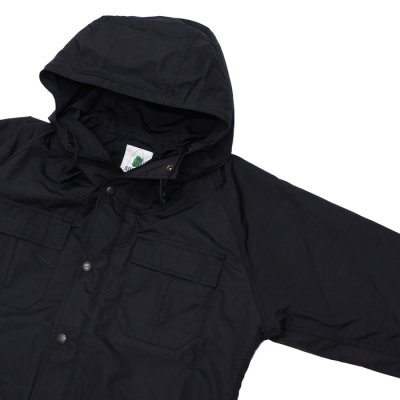 画像3: SIERRA DESIGNS（シエラデザイン）ORIGINAL MOUNTAIN PARKA（オリジナルマウンテンパーカー）"Made in USA" / Black×Black×Black Button（ブラック×ブラック×ブラックボタン）