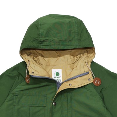 画像2: SIERRA DESIGNS（シエラデザイン）Short Parka（ショートパーカー）Made in USA"/Green×V.Tan（グリーン×ヴィンテージタン）