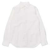 Nigel Cabourn（ナイジェル・ケーボン）BRITISH OFFICER'S SHIRT（ブリティッシュオフィサーズシャツ）VINTAGE OXFORD/Off White（オフホワイト）