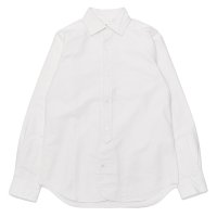 Nigel Cabourn（ナイジェル・ケーボン）BRITISH OFFICER'S SHIRT（ブリティッシュオフィサーズシャツ）VINTAGE OXFORD/Off White（オフホワイト）