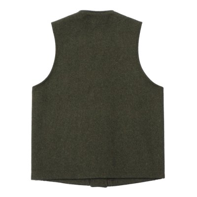 画像2: FILSON（フィルソン）MACKINAW WOOL VEST（マッキーノウールベスト）/Forest Green（フォレストグリーン）