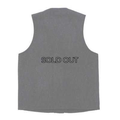 画像2: FILSON（フィルソン）MACKINAW WOOL VEST（マッキーノウールベスト）/ Charcoal（チャコールグレー）