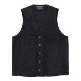 FILSON（フィルソン）MACKINAW WOOL VEST（マッキーノウールベスト）/Charcoal（チャコールグレー）