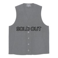 FILSON（フィルソン）MACKINAW WOOL VEST（マッキーノウールベスト）/ Charcoal（チャコールグレー）
