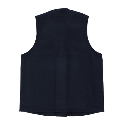 画像2: FILSON（フィルソン）MACKINAW WOOL VEST（マッキーノウールベスト）/Navy（ネイビー）