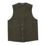 FILSON（フィルソン）MACKINAW WOOL VEST（マッキーノウールベスト）/Forest Green（フォレストグリーン）