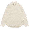Nigel Cabourn（ナイジェル・ケーボン）BRITISH OFFICER'S SHIRT（ブリティッシュオフィサーズシャツ）VINTAGE OXFORD/Ivory（アイボリー）