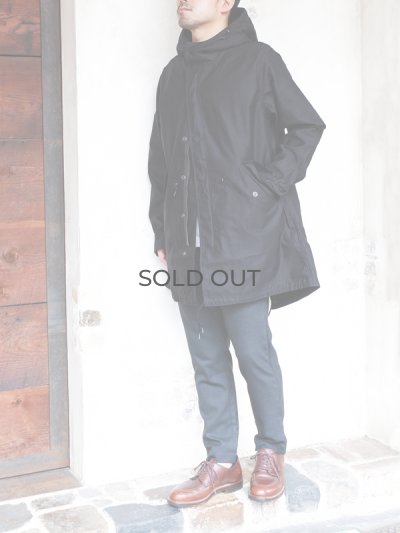 画像10: F.O.B FACTORY（エフオービーファクトリー）M-51 PARKA SHELL（M-51パーカーシェル）"B9 Moleskin" / Back（ブラック）