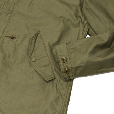 画像4: F.O.B FACTORY(エフオービーファクトリー)M-51 PARKA SHELL(M-51パーカーシェル)"B9 Moleskin" / Olive(オリーブ)