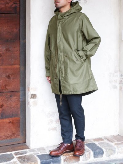 画像10: F.O.B FACTORY(エフオービーファクトリー)M-51 PARKA SHELL(M-51パーカーシェル)"B9 Moleskin" / Olive(オリーブ)
