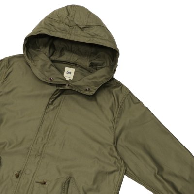画像3: F.O.B FACTORY(エフオービーファクトリー)M-51 PARKA SHELL(M-51パーカーシェル)"B9 Moleskin" / Olive(オリーブ)