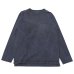 画像1: Good On（グッドオン）Long Sleeve Heavy Raglan Pocket Tee（ロングスリーブヘビーラグランポケットTシャツ）"Pigment Dye"/Navy（ネイビー） (1)