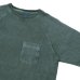 画像4: Good On（グッドオン）Long Sleeve Heavy Raglan Pocket Tee（ロングスリーブヘビーラグランポケットTシャツ）"Pigment Dye"/Slate（スレート）