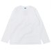 画像1: Good On（グッドオン）Long Sleeve Heavy Raglan Pocket Tee（ロングスリーブヘビーラグランポケットTシャツ）"Washed"/White（ホワイト） (1)