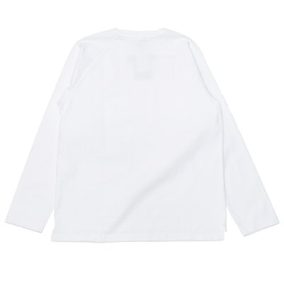 画像2: Good On（グッドオン）Long Sleeve Heavy Raglan Pocket Tee（ロングスリーブヘビーラグランポケットTシャツ）"Washed"/White（ホワイト）