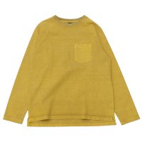 Good On（グッドオン）Long Sleeve Heavy Raglan Pocket Tee（ロングスリーブヘビーラグランポケットTシャツ）"Pigment Dye"/Banana（バナナ）