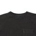 画像3: Good On（グッドオン）Long Sleeve Heavy Raglan Pocket Tee（ロングスリーブヘビーラグランポケットTシャツ）"Pigment Dye"/Black（ブラック）