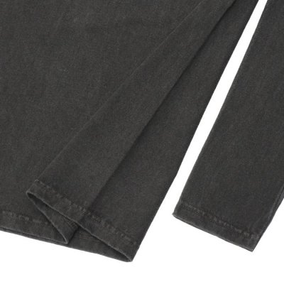 画像5: Good On（グッドオン）Long Sleeve Henley Neck Tee（ロングスリーブヘンリーネックTシャツ）"Pigment Dye" / Black（ブラック）