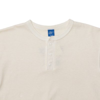 画像3: Good On（グッドオン）Long Sleeve Henley Neck Tee（ロングスリーブヘンリーネックTシャツ）"Pigment Dye" / Natural（ナチュラル）