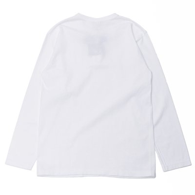 画像2: Good On（グッドオン）Long Sleeve Henley Neck Tee（ロングスリーブヘンリーネックTシャツ）"Washed"/White（ホワイト）