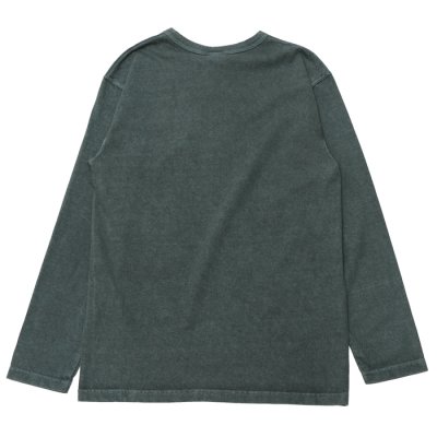 画像2: Good On（グッドオン）Long Sleeve Henley Neck Tee（ロングスリーブヘンリーネックTシャツ）"Pigment Dye" / Slate（スレート）