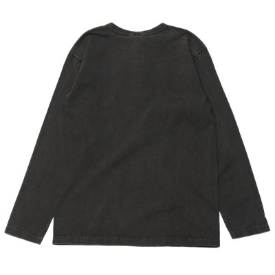 画像2: Good On（グッドオン）Long Sleeve Henley Neck Tee（ロングスリーブヘンリーネックTシャツ）"Pigment Dye"/Black（ブラック）