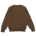 画像2: INVERALLAN（インバーアラン）Crew Neck Saddle Shoulder Sweater（クルーネックサドルショルダーセーター）Voe True Shetland/Moorit（ムーリット） (2)