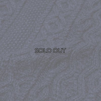 画像8: INVERALLAN（インバーアラン）3a Lumber Cardigan（3aランバーカーディガン）"Aran Knit" / Navy（ネイビー）