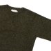 画像4: INVERALLAN（インバーアラン）Crew Neck Saddle Shoulder Sweater（クルーネックサドルショルダーセーター）Supersoft Shetland/Pine Shadow（パインシャドー）