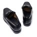 画像5: G.H.BASS（ジーエイチバス）LINCOLN MOC BIT LOAFER（リンカーンモックビットローファー）ラバーソール/Black（ブラック）